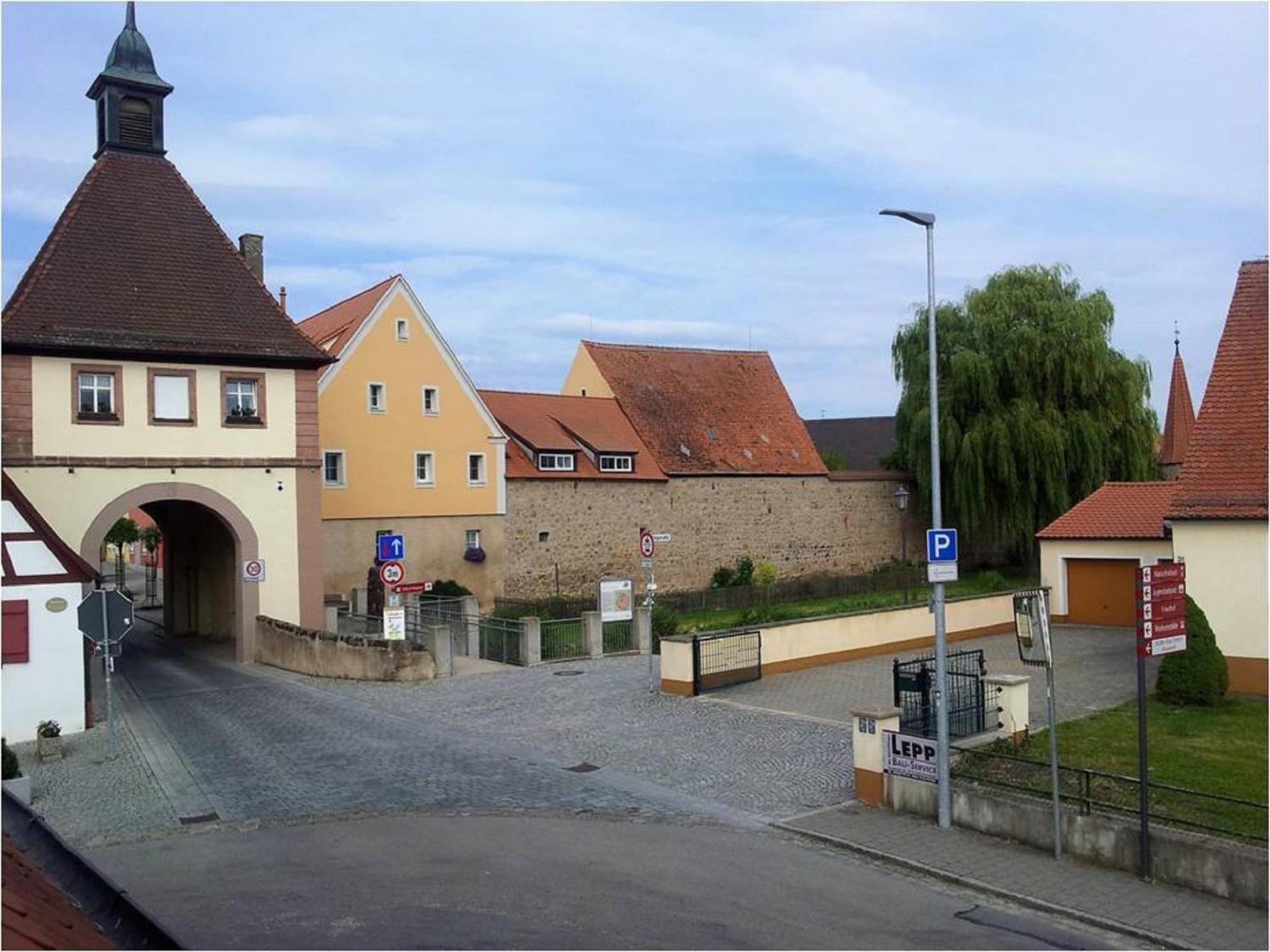 Die Galerie - Ferienwohnung Merkendorf  Екстериор снимка